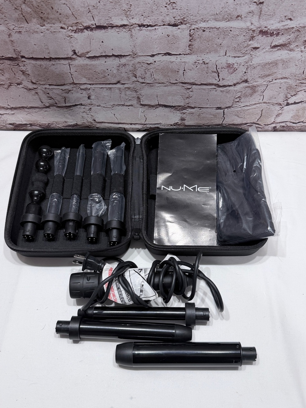 Nume curling barrel wand attachments